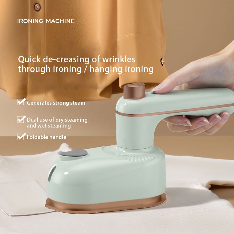 Mini Iron Travel - مكواة سفر كهربائية دوارة صغيرة، بخار