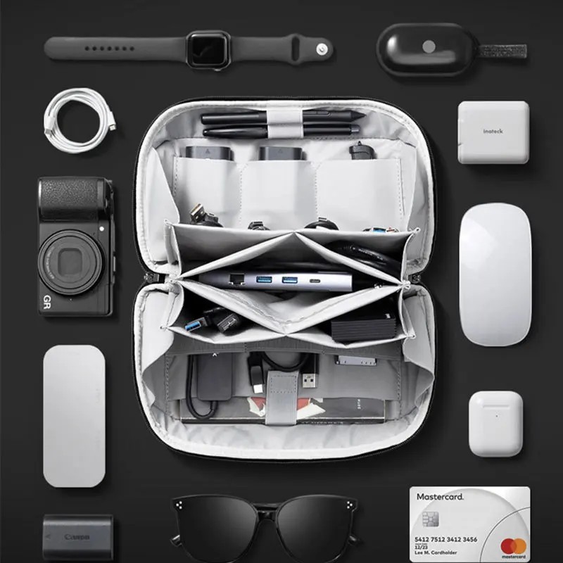 Travel Accessories - حقيبة متعددة الاستخدامات لتخزين ملحقات الأجهزة
