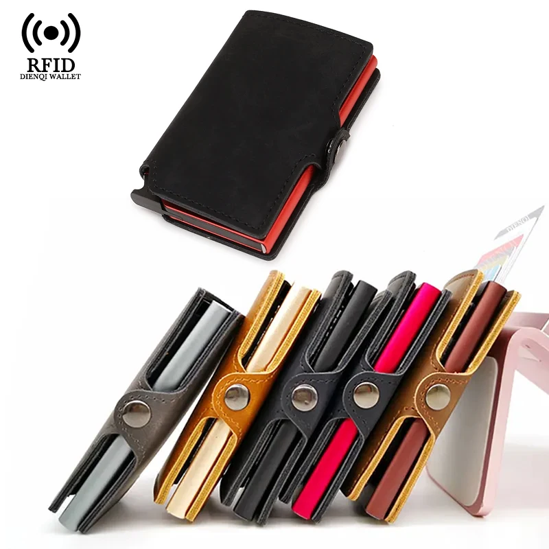 Passport Holder Rfid - سليم حامل بطاقة الأعمال الرجال المحفظة