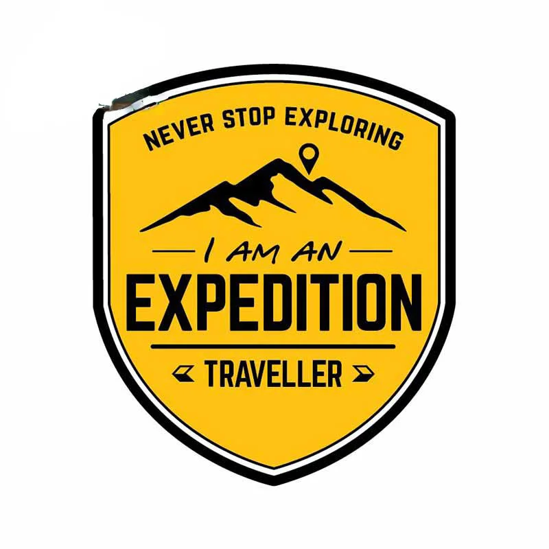 Travel Accessories For Car - ملصق سيارة للرحلات الاستكشافية بطول 13