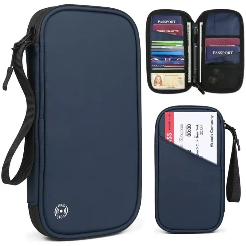 Passport Holder Rfid - محفظة خفيفة الوزن لغطاء جواز السفر