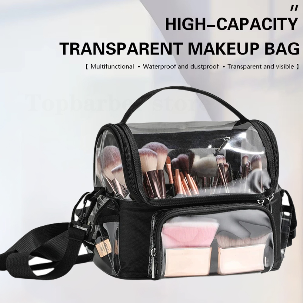 Travel Accessories Toiletries - حقيبة ظهر لحامل فرشاة المكياج، حقيبة