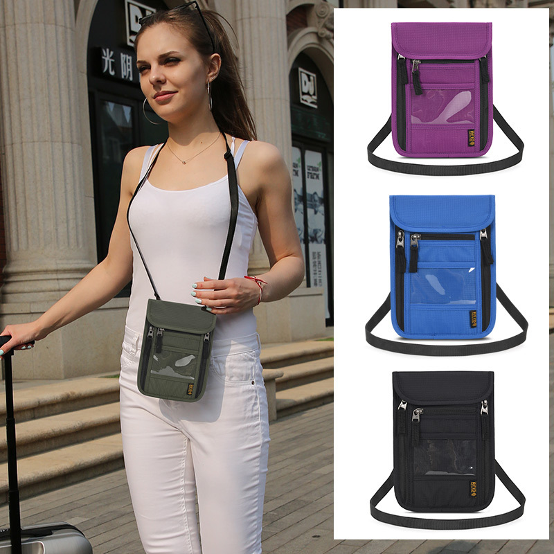 Travel Accessories Overseas - متعددة الوظائف حقيبة جواز السفر حامل