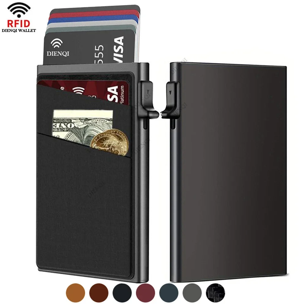 Passport Holder Rfid - تتفاعل الأعمال حامل بطاقة الائتمان الرجال
