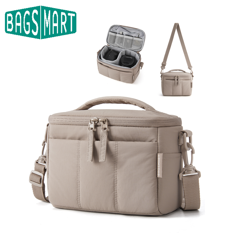 حقيبة كاميرا مبطنة من BAGSMART - مراجعة Camera Bag Travel وسعره