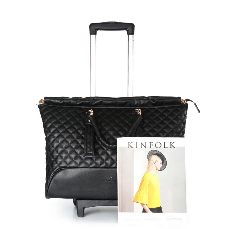 حقيبة سفر فاخرة بعجلات من الجل - مراجعة Travel Accessories Luxury Brands وسعره