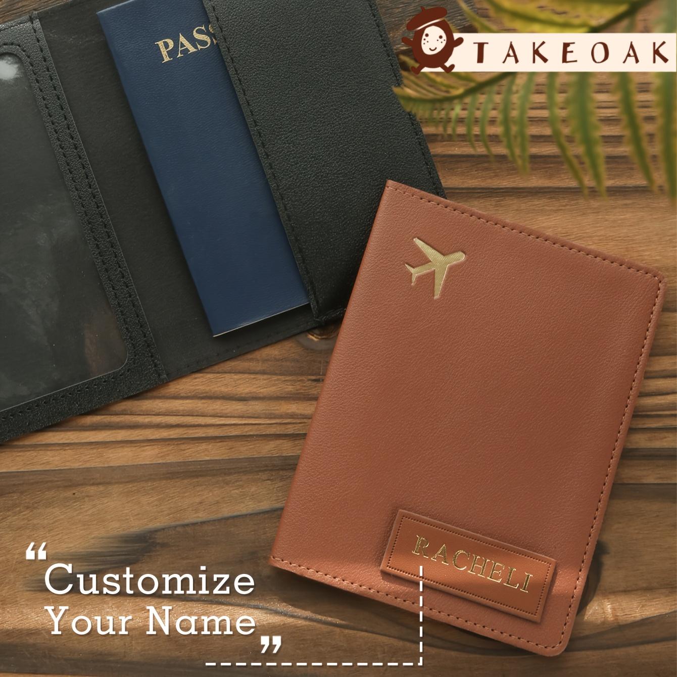 غطاء جواز سفر مخصص بختم حراري، - مراجعة Travel Accessories Overseas وسعره