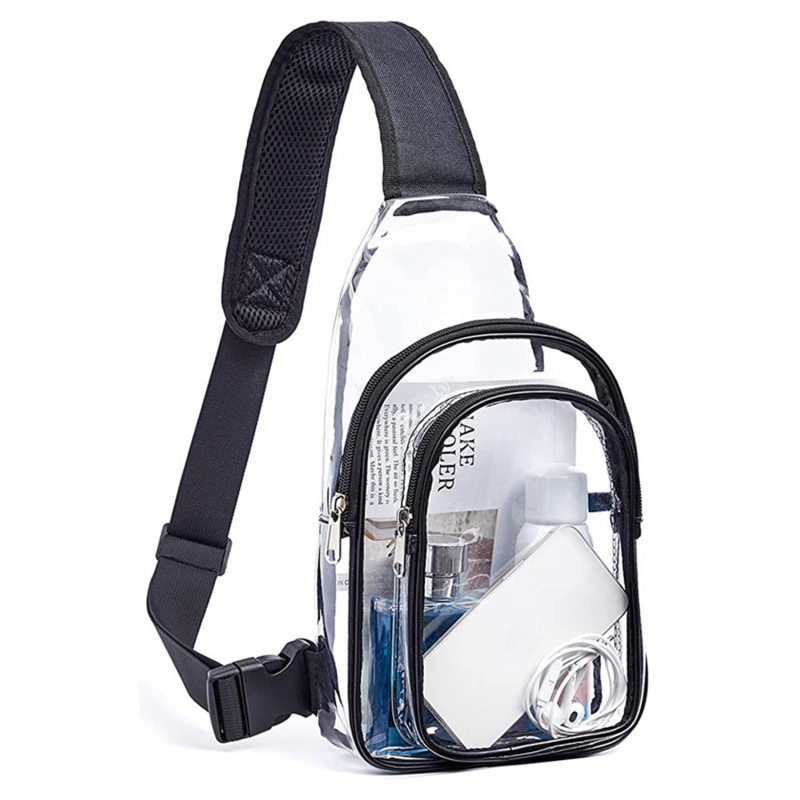 حقيبة كتف شفافة للرجال والنساء - مراجعة Travel Accessories Bike وسعره