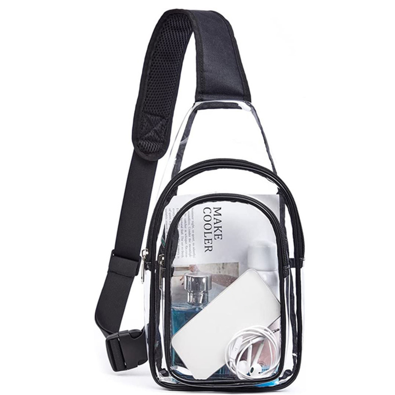 حقيبة كتف شفافة للرجال والنساء - مراجعة Travel Accessories Bike وسعره
