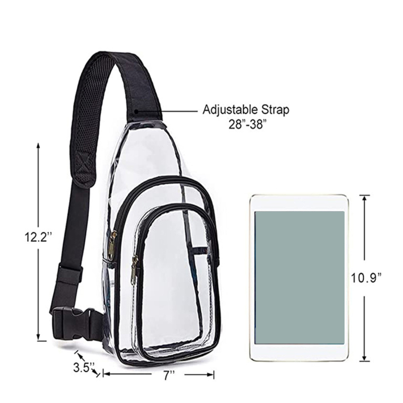 حقيبة كتف شفافة للرجال والنساء - مراجعة Travel Accessories Bike وسعره