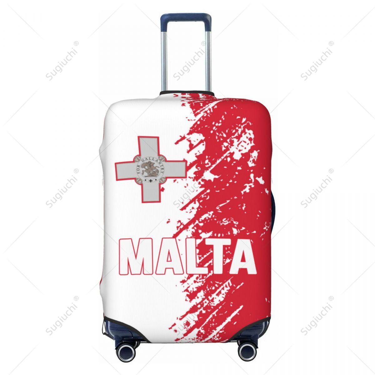 مالطا العلم غطاء الأمتعة حقيبة - مراجعة Travel Accessories Malta وسعره