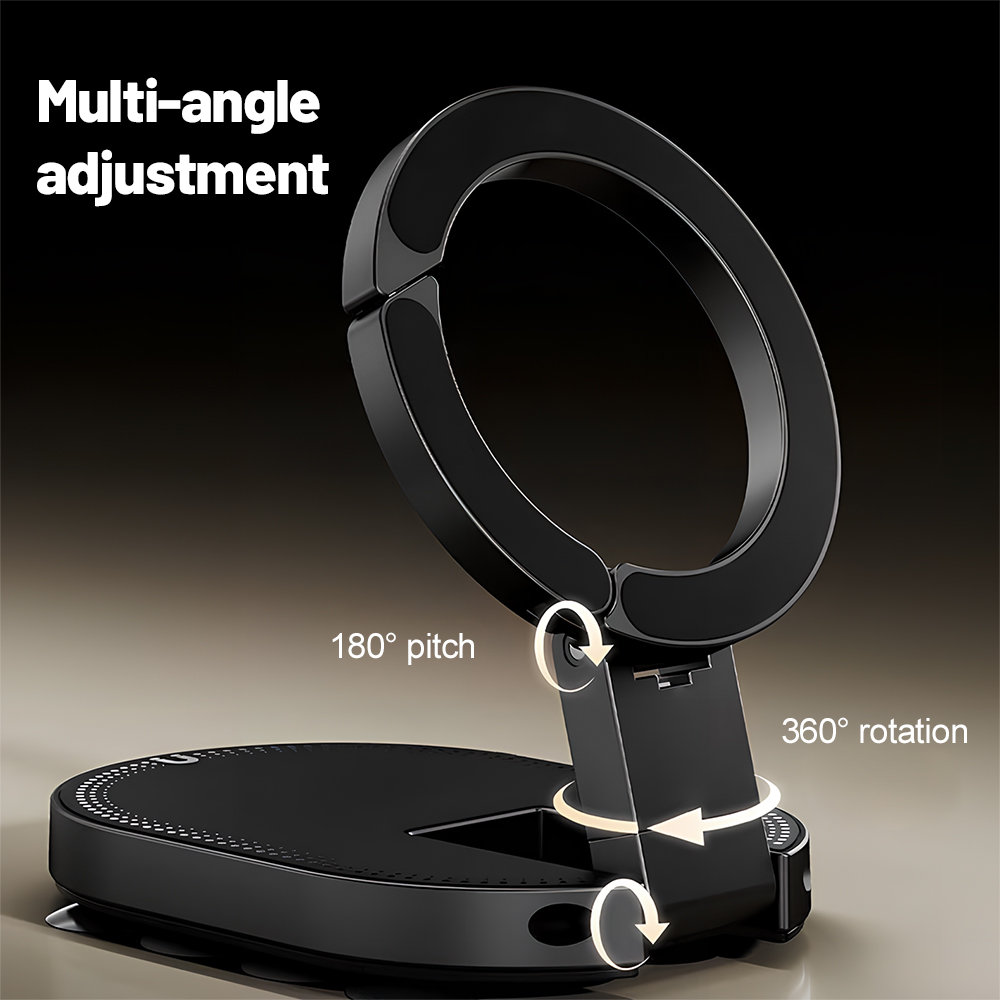 360 °   حامل هاتف مغناطيسي دوا - مراجعة Travel Accessories For Car وسعره