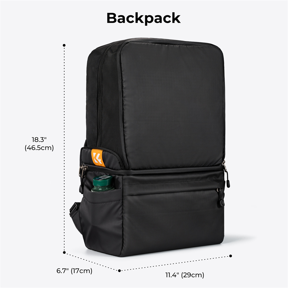 حقيبة ظهر للكاميرا من K&F CONC - مراجعة Camera Bag Travel وسعره