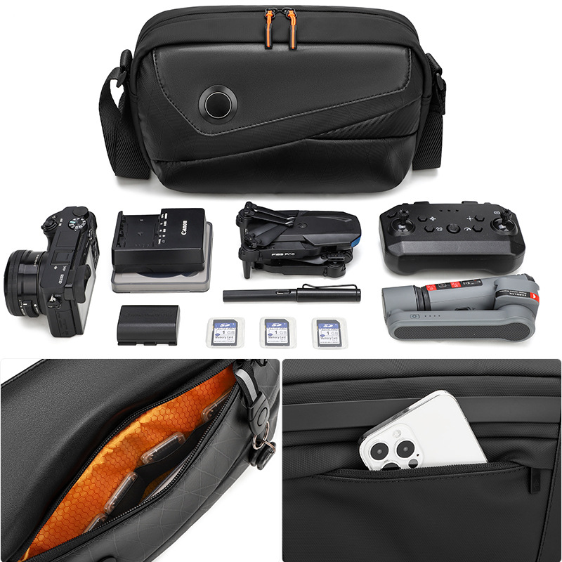 حقيبة كاميرا كروس بودي أنيقة،  - مراجعة Camera Bag Travel وسعره