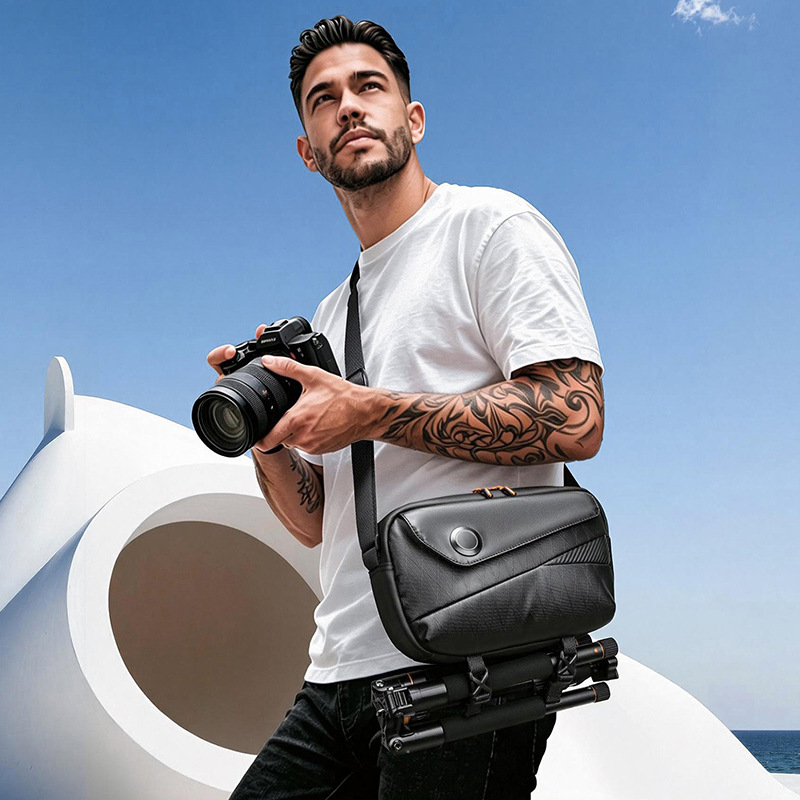 حقيبة كاميرا كروس بودي أنيقة،  - مراجعة Camera Bag Travel وسعره