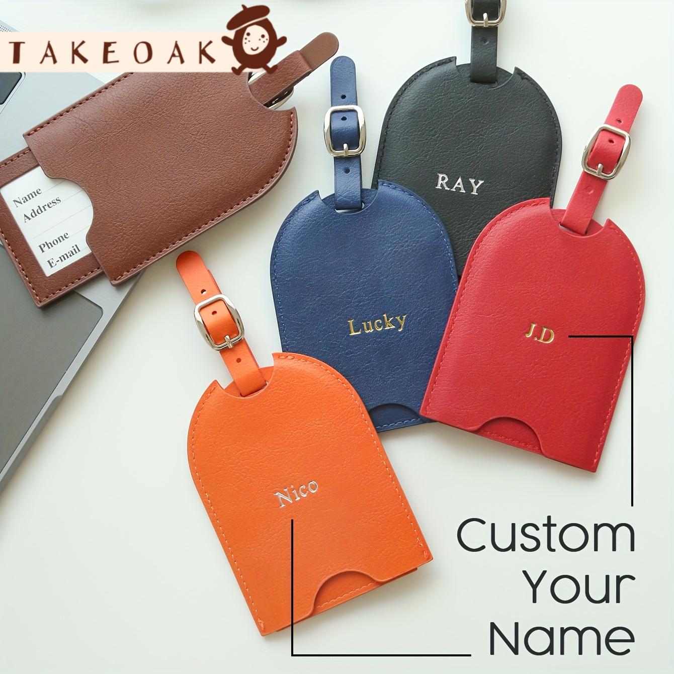 بطاقة تعريف أمتعة من جلد البول - مراجعة Travel Accessories Overseas وسعره