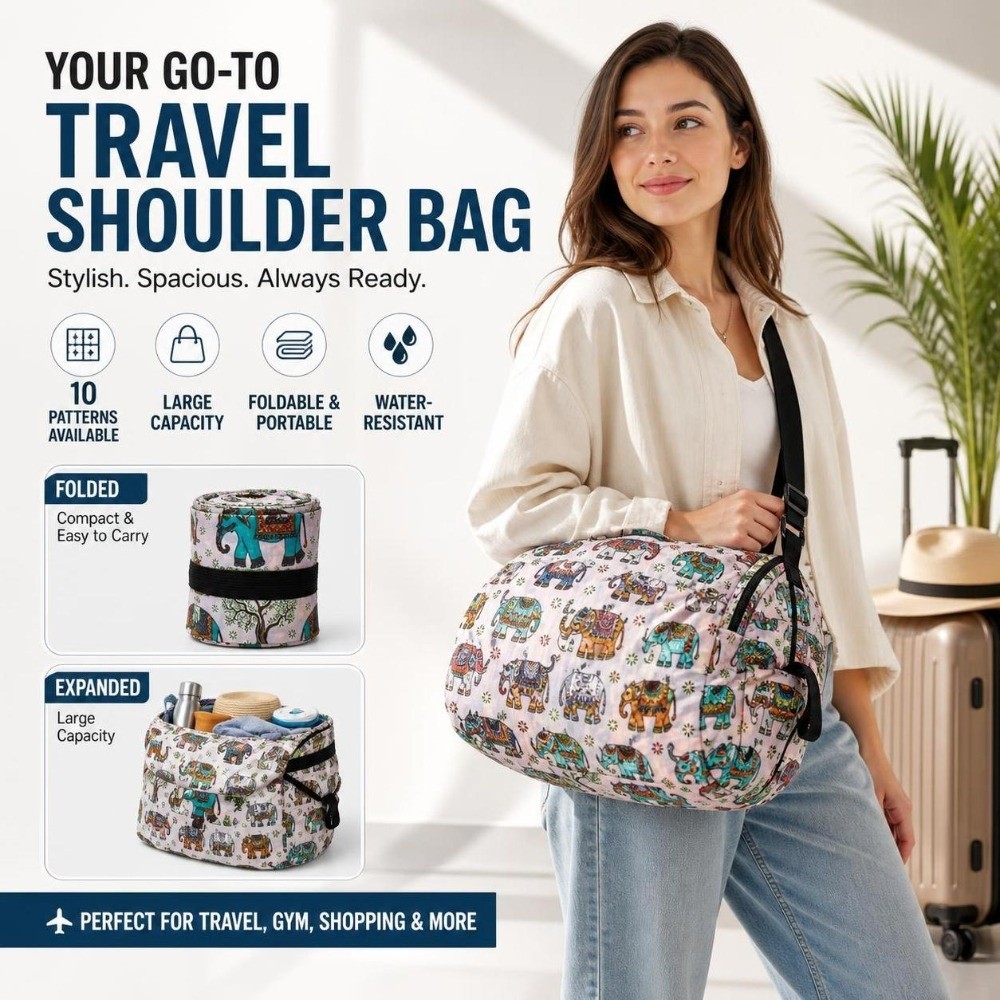 حقيبة تسوق خفيفة الوزن وذات سع - مراجعة Travel Accessories Market وسعره