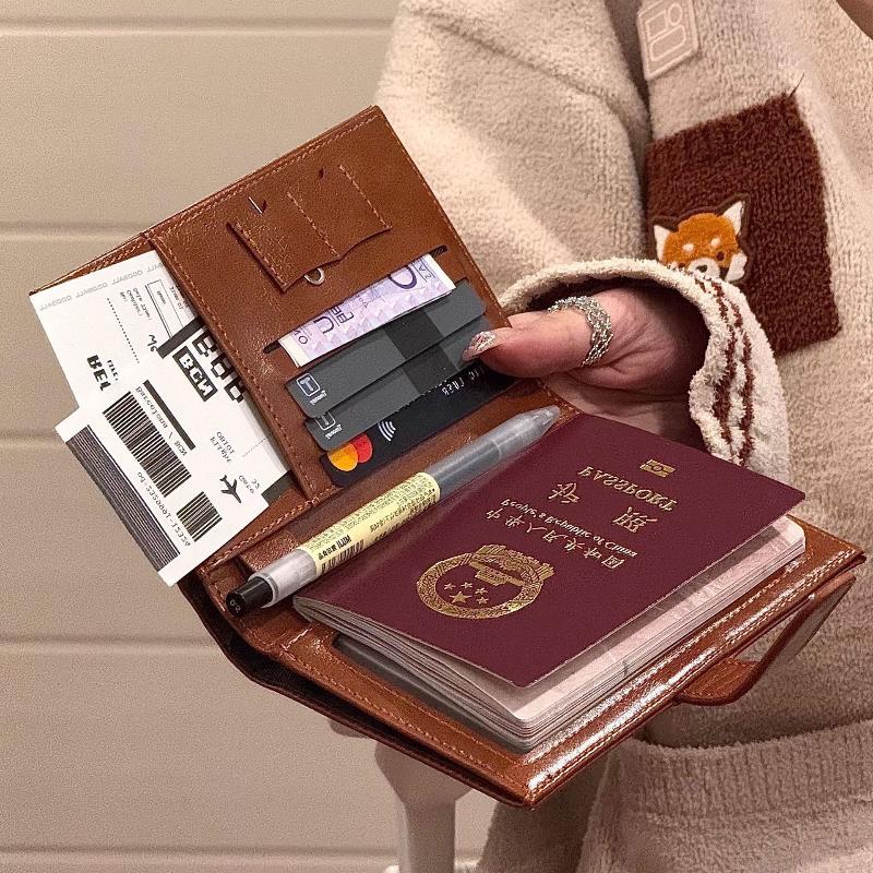 (صيف 4) محفظة سفر للجوازات للن - مراجعة Passport Holder Rfid وسعره