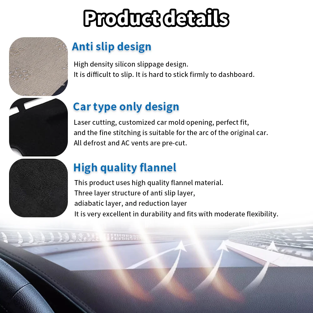 غطاء لوحة القيادة لسيارة بيجو  - مراجعة Travel Accessories For Car وسعره