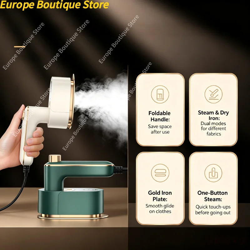 مكواة ملابس محمولة قابلة للطي  - مراجعة Mini Iron Travel وسعره