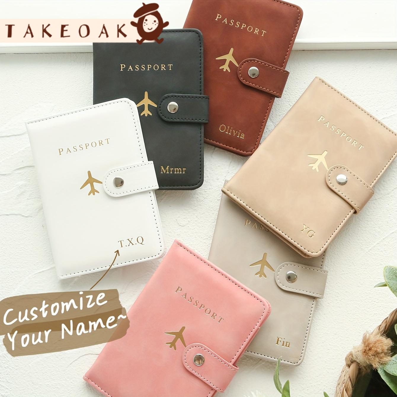 غطاء جواز سفر مخصص من الجلد ال - مراجعة Travel Accessories Overseas وسعره