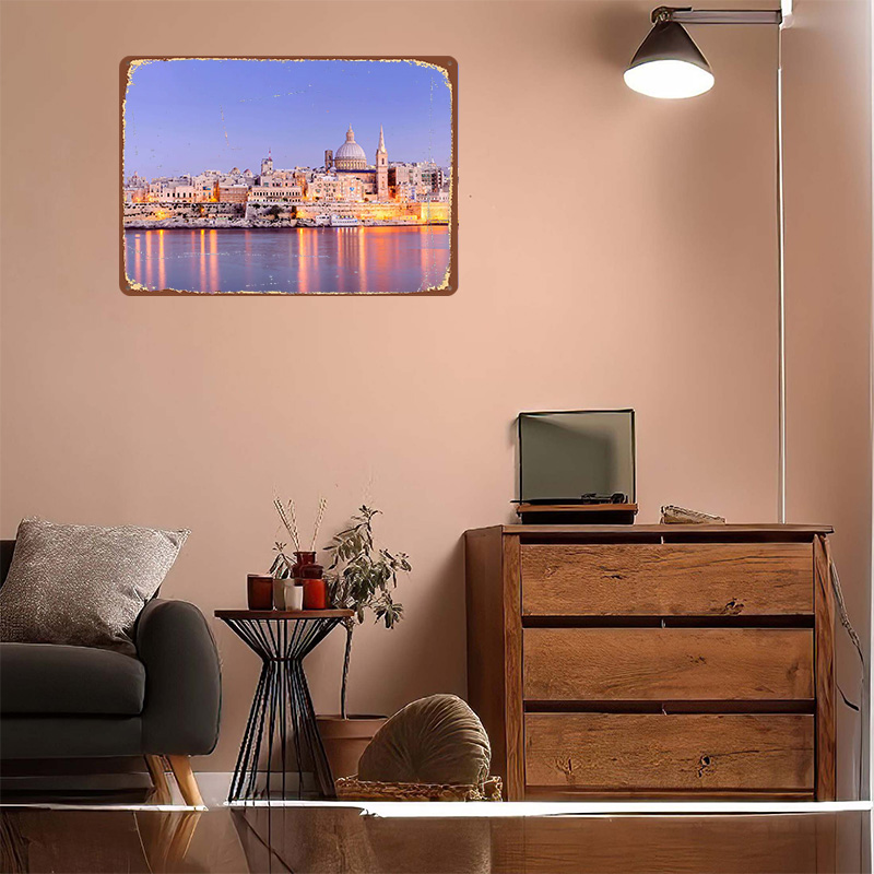 ملصق معدني ثلاثي الأبعاد بتصمي - مراجعة Travel Accessories Malta وسعره