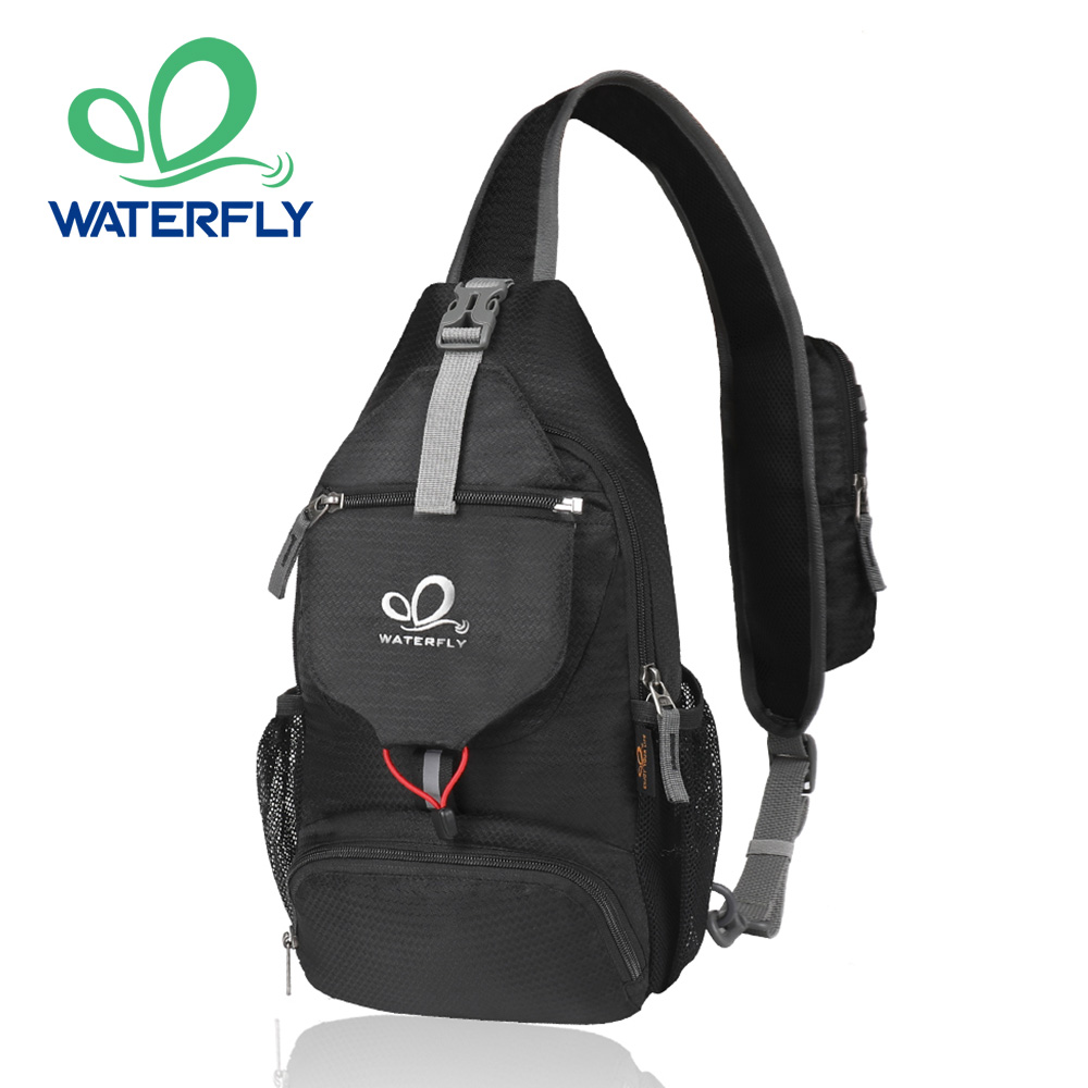 حقيبة صدر WATERFLY كتف صغيرة ع - مراجعة Travel Accessories Bike وسعره